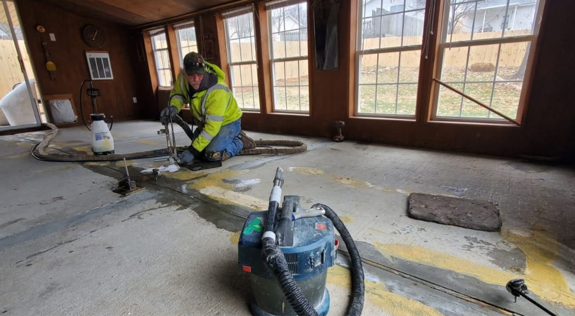 Winter Proofing Your Concrete With Polyurethane Stop Cracks and Settlements Early