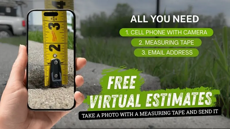 Concrete Leveling Virtual Estimate