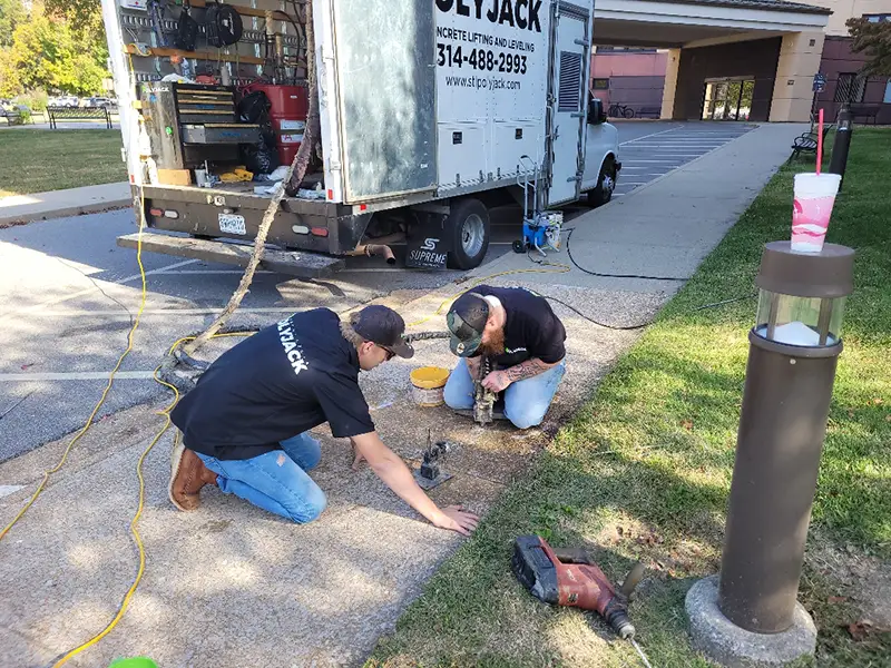 Concrete Leveling Conctractor in St Louis