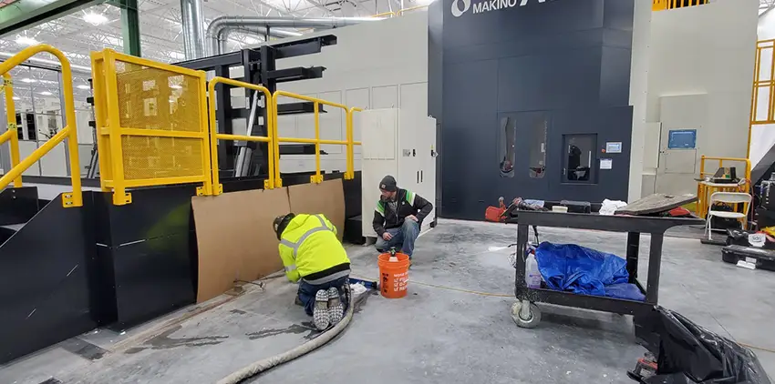 Factory Floor Leveling in St. Louis