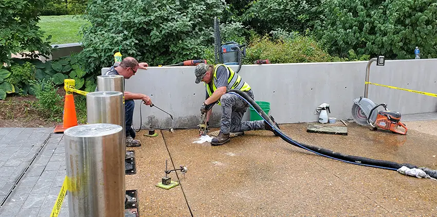 Hospital Concrete Leveling in St. Louis, MO
