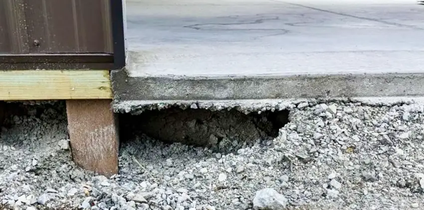 Pole Barn Concrete Leveling in St. Louis, MO