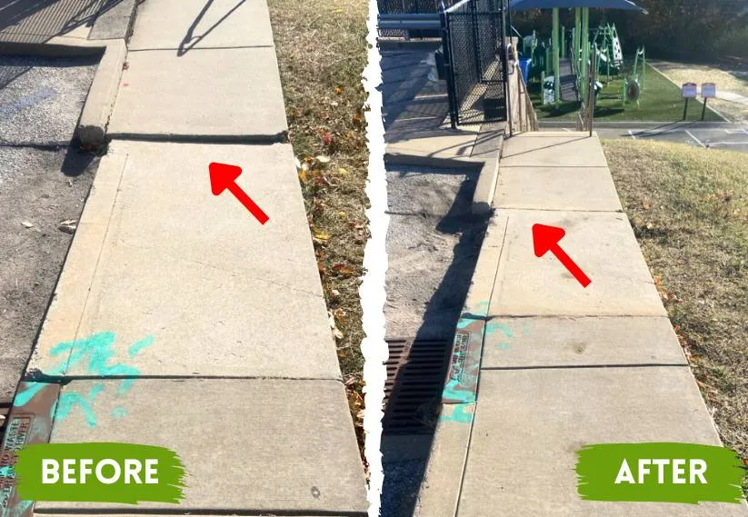 School Concrete Leveling in St Louis MO