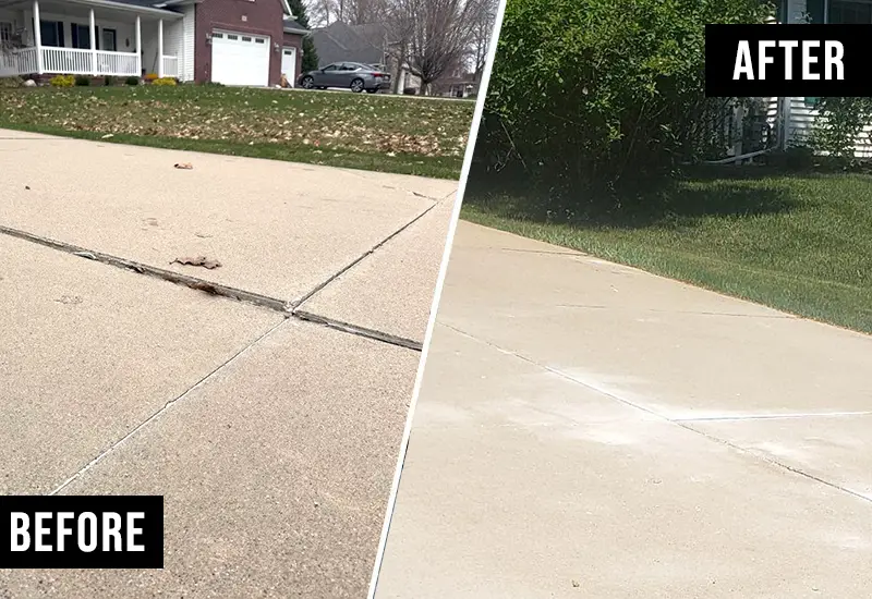 Driveway & Sidewalk Concrete Lifting in University City, MO