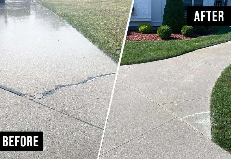 Driveway Leveling in Creve Coeur MO
